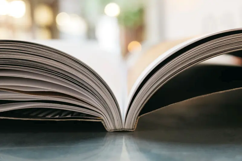 An open book